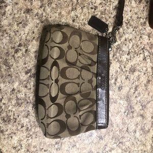 Coach wristlet